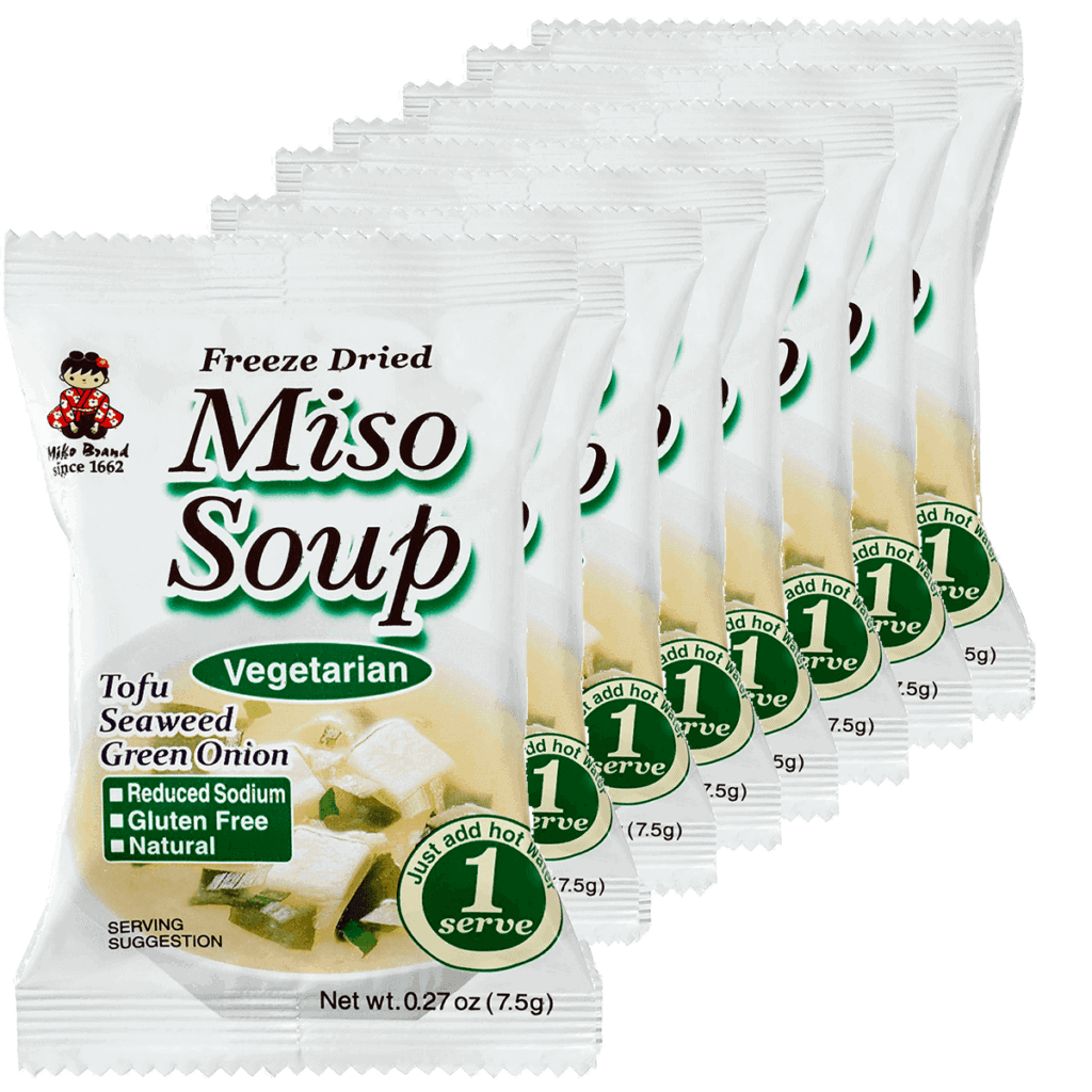 Freeze Dried Miso Soup Vegetarian CASE
