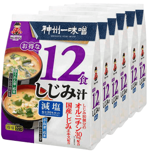 Instant Miso Soup with Clams Less Sodium