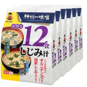 Instant Miso Soup with Clams CASE