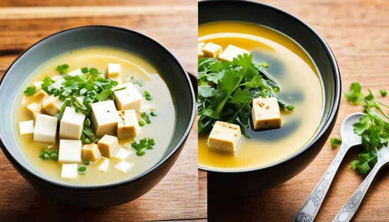 miso soup tofu